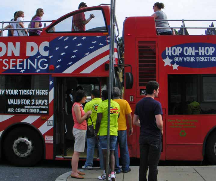 Open Top Sightseeing Washington DC Alexander Dennis Enviro500